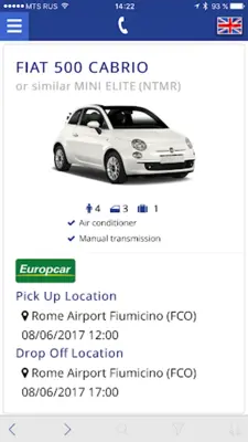 Bookingcar – car hire app android App screenshot 2